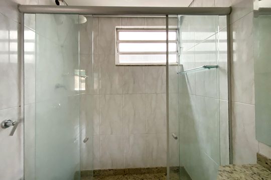 Banheiro da Suíte 1 de apartamento à venda com 4 quartos, 114m² em Graça, Belo Horizonte