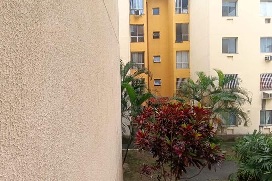 Sala-vista de apartamento para alugar com 2 quartos, 48m² em Bairro das Graças, Belford Roxo