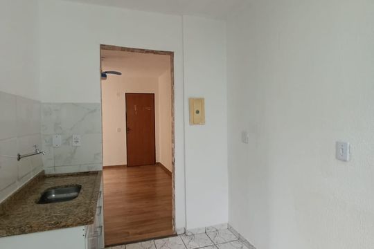 Cozinha e Área de Serviço de apartamento para alugar com 2 quartos, 48m² em Bairro das Graças, Belford Roxo