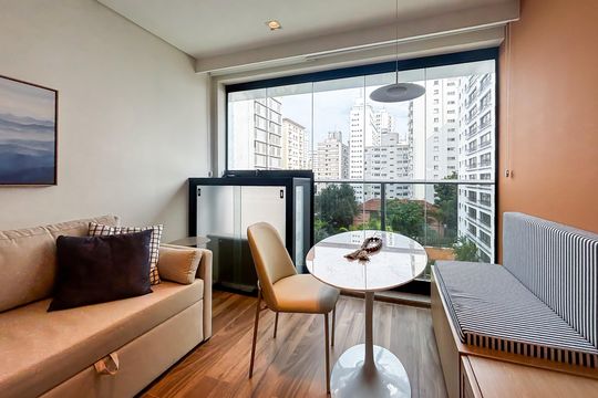 Apartamento para alugar com 1 quarto, 30m² em Jardim Paulista, São Paulo