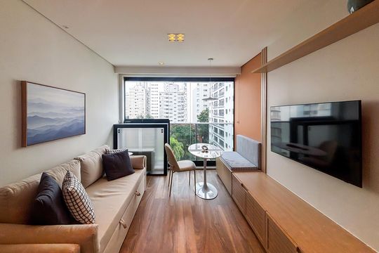 Apartamento para alugar com 1 quarto, 30m² em Jardim Paulista, São Paulo