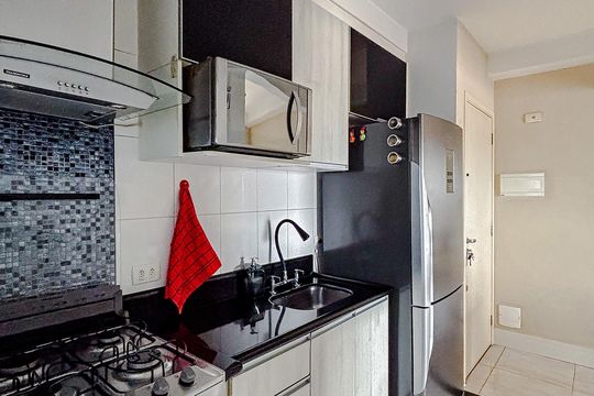 Cozinha de apartamento à venda com 3 quartos, 70m² em Vila Carrão, São Paulo