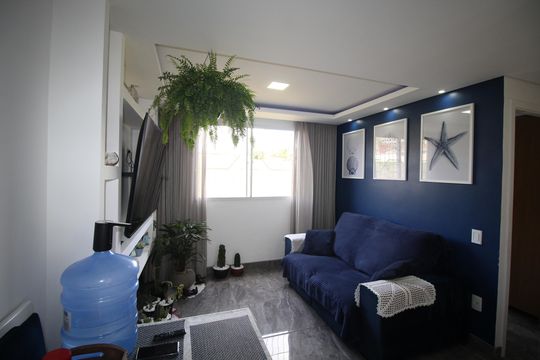 Sala de apartamento para alugar com 2 quartos, 53m² em Morro Santana, Porto Alegre