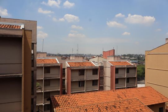 Vista da Sala de apartamento para alugar com 2 quartos, 60m² em Fazenda da Juta, São Paulo