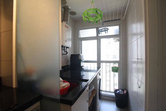 Área de serviço de apartamento à venda com 3 quartos, 92m² em Barra Olímpica, Rio de Janeiro