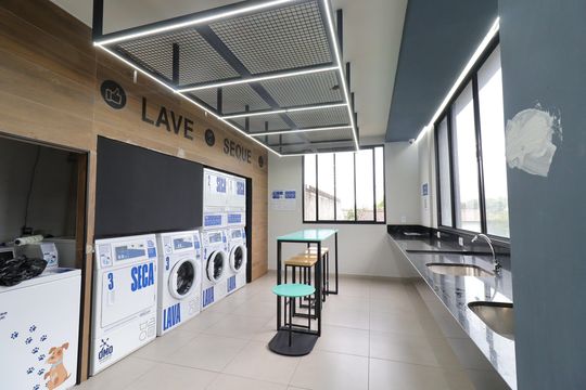 Área comum - Lavanderia de apartamento à venda com 2 quartos, 38m² em Socorro, São Paulo
