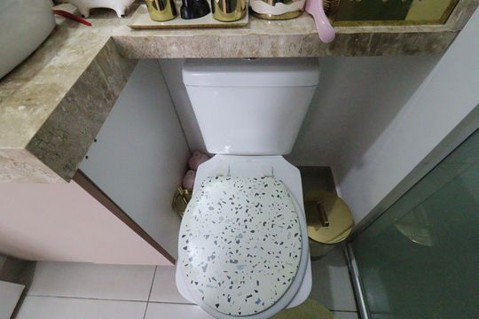 Banheiro de apartamento à venda com 2 quartos, 38m² em Socorro, São Paulo