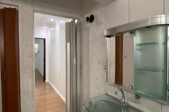 Banheiro da Suíte de casa à venda com 2 quartos, 60m² em Padroeira, Osasco