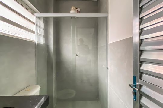 Banheiro de apartamento para alugar com 1 quarto, 35m² em Subprefeitura de Ermelino Matarazzo, São Paulo