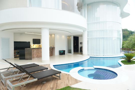 Piscina de casa de condomínio à venda com 2 quartos, 391m² em Colinas da Anhanguera, Santana de Parnaíba