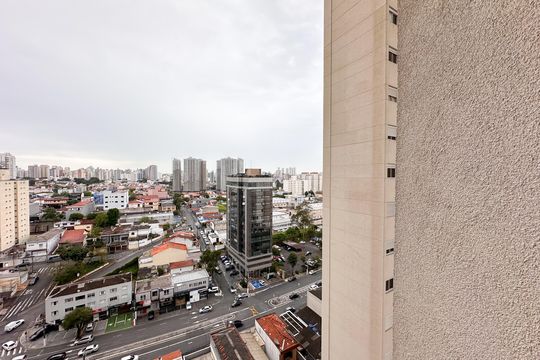 Vista da Sacada de apartamento à venda com 3 quartos, 116m² em Baeta Neves, São Bernardo do Campo