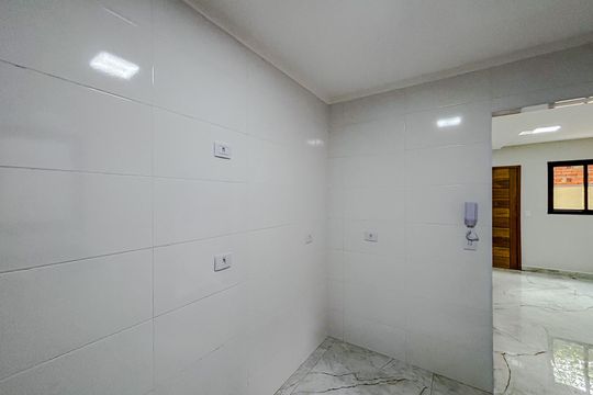 Cozinha de casa de condomínio à venda com 2 quartos, 86m² em Vila Euthalia, São Paulo