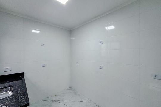 Cozinha de casa de condomínio à venda com 2 quartos, 86m² em Vila Euthalia, São Paulo