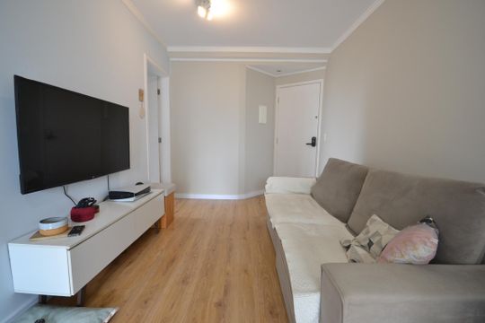 Sala de apartamento para alugar com 2 quartos, 66m² em Vila Gomes, São Paulo