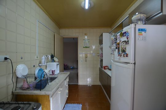 COZINHA  de apartamento à venda com 2 quartos, 50m² em Jardim Jussara, São Paulo
