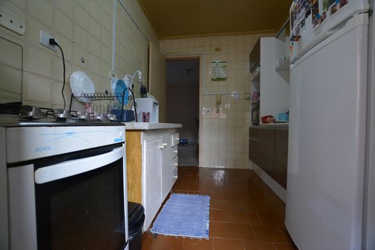 COZINHA  de apartamento à venda com 2 quartos, 50m² em Jardim Jussara, São Paulo