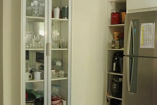 Cozinha de casa à venda com 3 quartos, 112m² em Guarujá, Porto Alegre