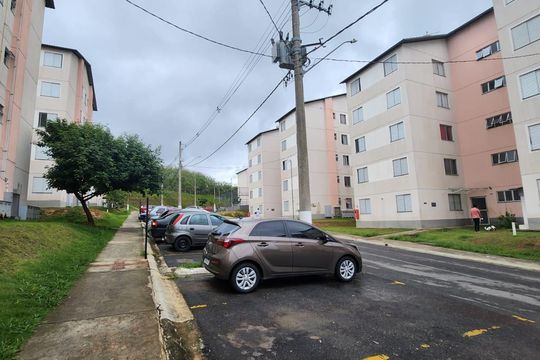 Área externa de apartamento à venda com 2 quartos, 55m² em Vila Alzira, Guarulhos