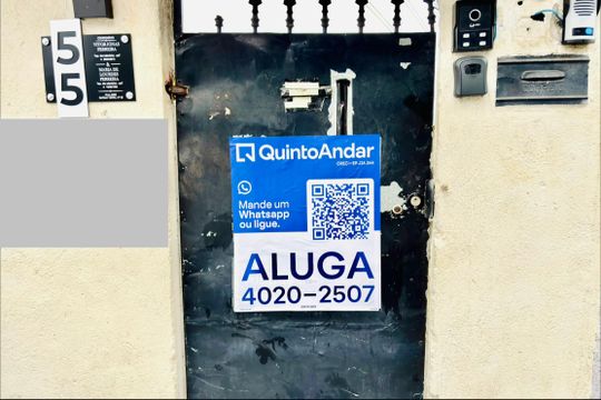 Fachada de casa para alugar com 1 quarto, 20m² em Jardim Lisboa, São Paulo