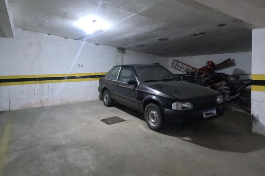 Área Comum - Garagem de apartamento para alugar com 3 quartos, 126m² em Gonzaga, Santos