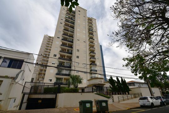 Fachada do Prédio de apartamento para alugar com 2 quartos, 70m² em Vila Itapura, Campinas