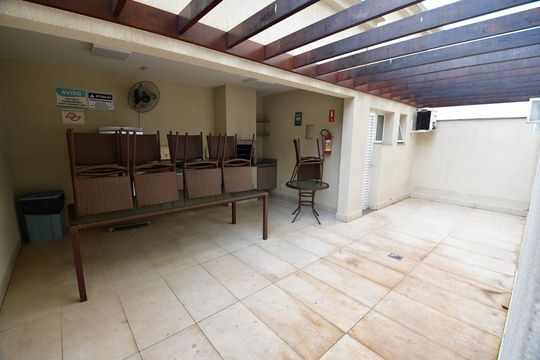 Área comum - Churrasqueira de apartamento para alugar com 2 quartos, 70m² em Vila Itapura, Campinas