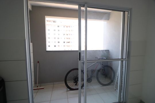 Sacada de apartamento para alugar com 2 quartos, 50m² em Laranjeiras, Uberlândia