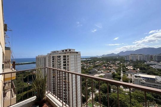 Varanda de apartamento à venda com 3 quartos, 182m² em Barra da Tijuca, Rio de Janeiro