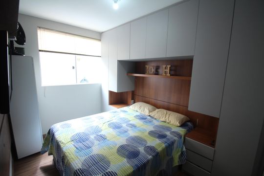 Quarto 1 de apartamento à venda com 2 quartos, 94m² em Tirol, Contagem