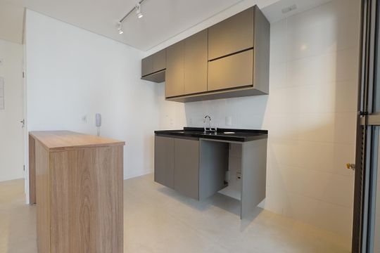 Cozinha de apartamento para alugar com 2 quartos, 77m² em Vila Mariana, São Paulo