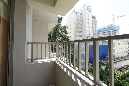 Varanda de kitnet/studio para alugar com 1 quarto, 24m² em Vila Mariana, São Paulo