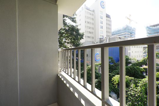 Varanda de kitnet/studio para alugar com 1 quarto, 24m² em Vila Mariana, São Paulo
