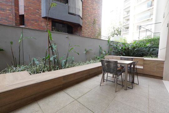Área comum de kitnet/studio para alugar com 1 quarto, 24m² em Vila Mariana, São Paulo