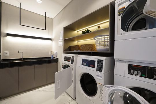 Lavanderia de kitnet/studio para alugar com 1 quarto, 24m² em Vila Mariana, São Paulo