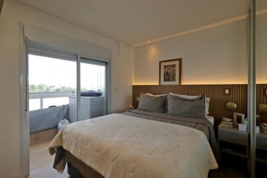 Suíte de apartamento à venda com 2 quartos, 63m² em Jardim, Santo André