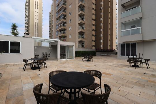 Área Comum - Churrasqueira de apartamento à venda com 2 quartos, 63m² em Jardim, Santo André