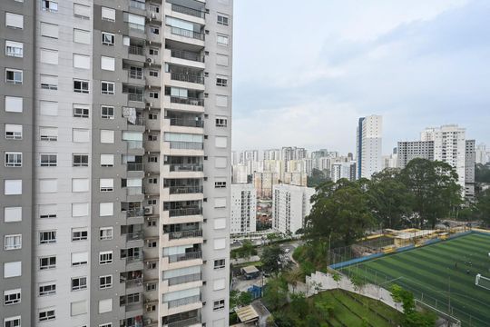 Vista do Quarto 1 de apartamento para alugar com 2 quartos, 48m² em Vila Andrade, São Paulo