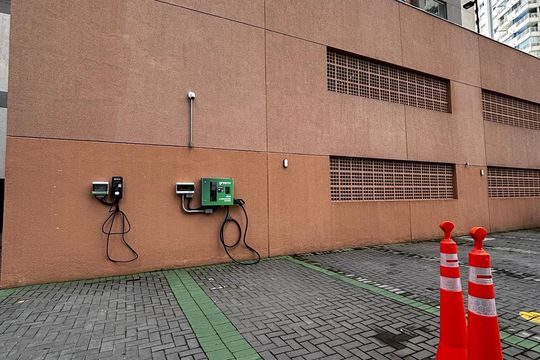 Área comum- bateria carro de apartamento para alugar com 2 quartos, 52m² em Alphaville Empresarial, Barueri
