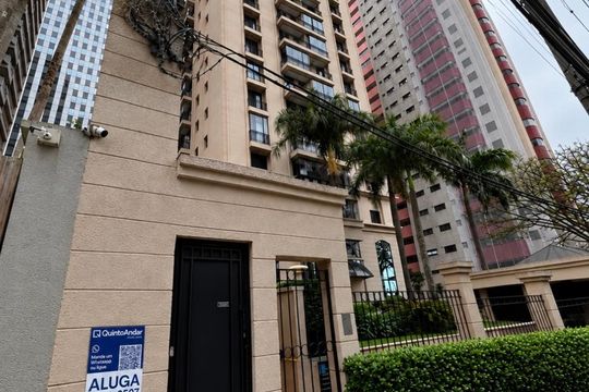 Fachada do Prédio de apartamento para alugar com 2 quartos, 52m² em Alphaville Empresarial, Barueri