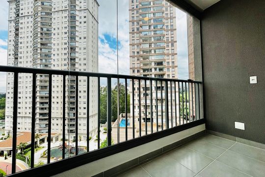 Sacada de apartamento para alugar com 2 quartos, 52m² em Alphaville Empresarial, Barueri