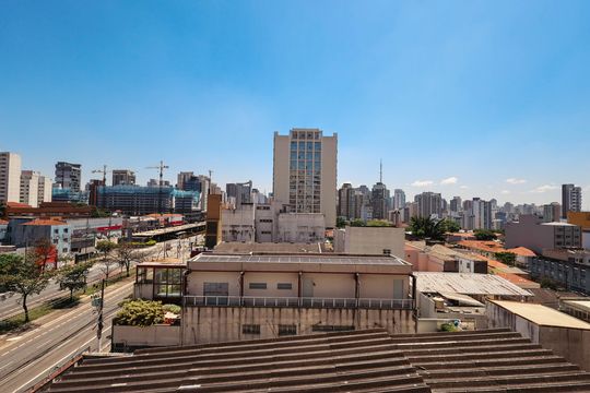 Varanda de kitnet/studio à venda com 1 quarto, 23m² em Vila Mariana, São Paulo