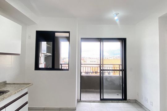 Sala - Cozinha de apartamento para alugar com 2 quartos, 39m² em Jaguaribe, Osasco