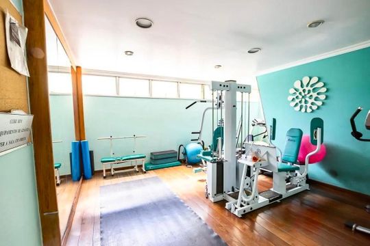 Área comum - Academia de apartamento para alugar com 1 quarto, 45m² em Vila Clementino, São Paulo