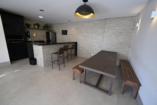 Área comum de apartamento à venda com 3 quartos, 125m² em Jardim América, Goiânia