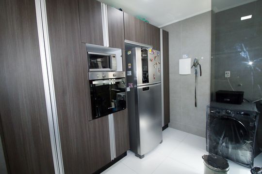 Cozinha de apartamento à venda com 2 quartos, 75m² em Vicente de Carvalho, Rio de Janeiro
