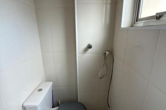Banheiro Social de apartamento à venda com 2 quartos, 67m² em Nova Petrópolis, São Bernardo do Campo