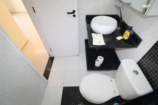 Banheiro de apartamento para alugar com 2 quartos, 50m² em Parque Mandaqui, São Paulo