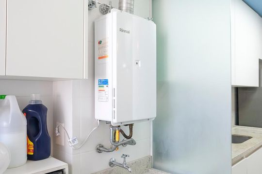 Área de serviço de apartamento à venda com 3 quartos, 87m² em Centro, São Caetano do Sul