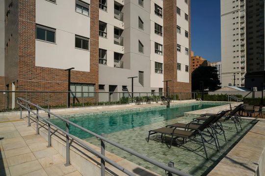 Piscina de apartamento à venda com 3 quartos, 87m² em Centro, São Caetano do Sul