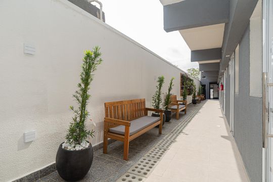 Área comum de kitnet/studio para alugar com 1 quarto, 25m² em Parque Jabaquara, São Paulo